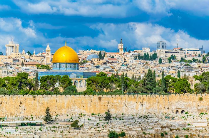 View of the Old City of Jerusalem